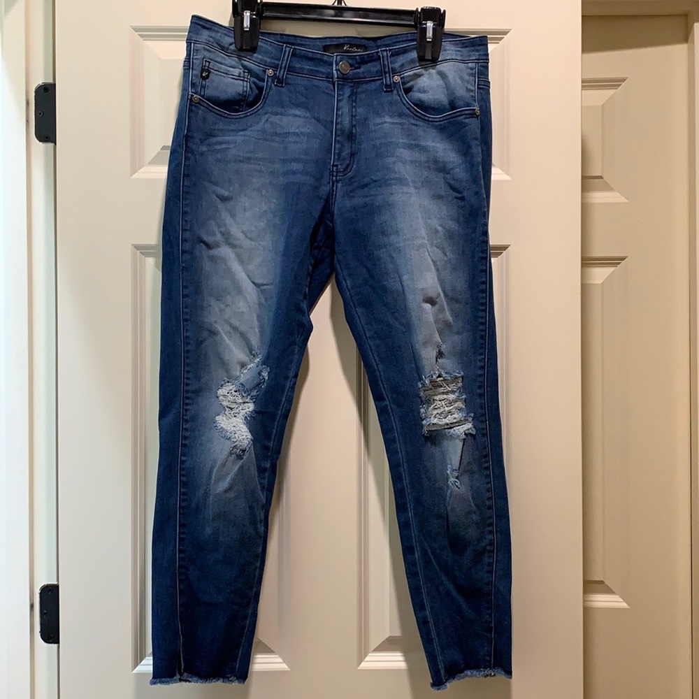 Distressed KanCan Skinny Jeans